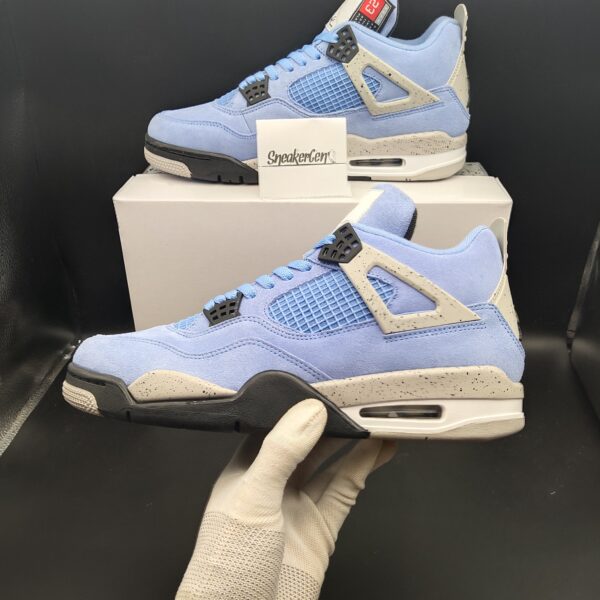 Jordan 4 Retro University Blue - Image 3