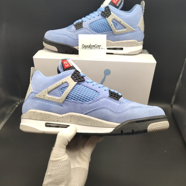 Jordan 4 Retro University Blue - Image 5