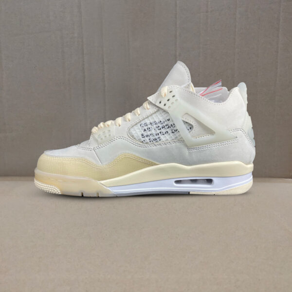 Jordan 4 Retro Off-White Sail - Image 3