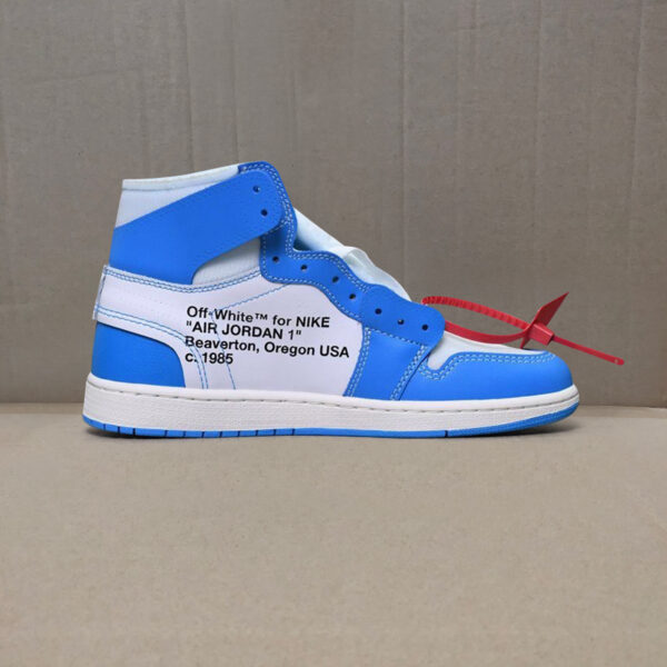 AJ1 High Off-White University Blue - Image 3